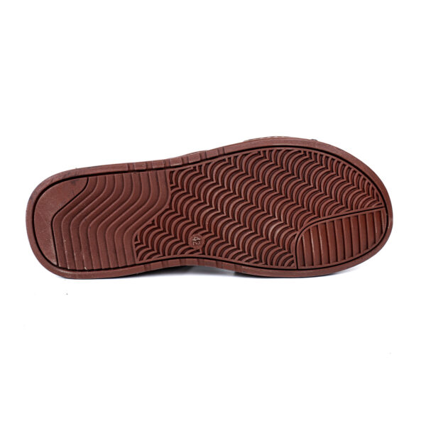 Premium Men's Brown Leather Strap Sandals - Image 3