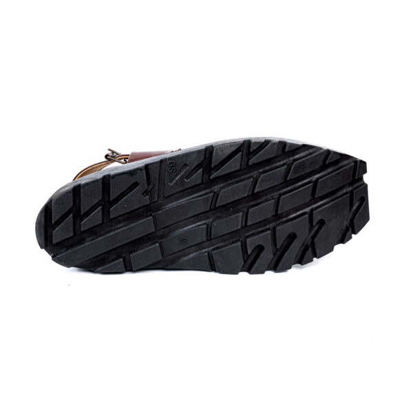 Premium Handcrafted Brown Peshawari Chappal - Nourozi - Image 3