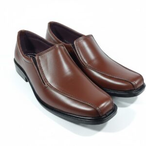 Classic Brown Slip-On Formal Shoes for Men
