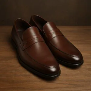 Premium Leather Loafers – Classic Black & Elegant Brown