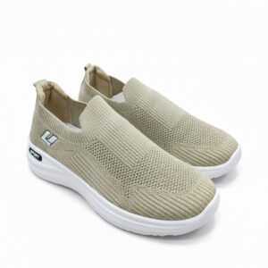 Skechers Arch Fit Slip-On Sneakers – Beige Comfort Edition