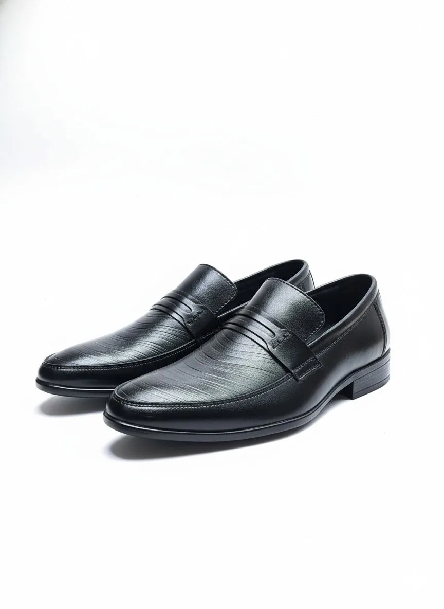 Gentleman's Luxe Leather Loafers – Classic Edition - Image 2