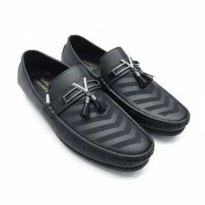 Chevron Classic Tassel Loafers – Luxe Edition