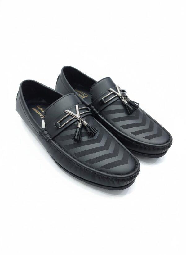 Chevron Classic Tassel Loafers – Luxe Edition
