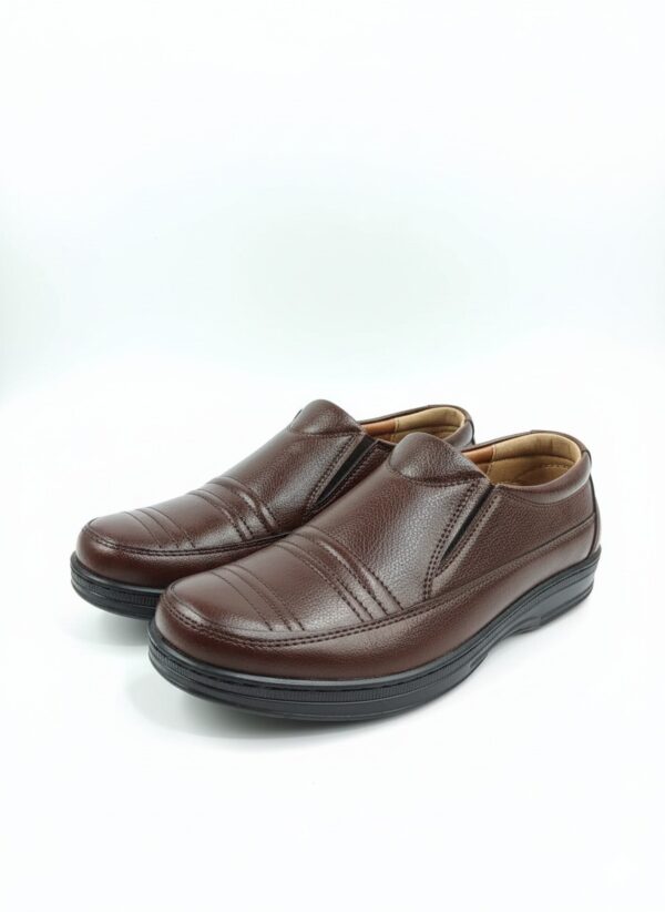 Men’s Brown Slip-On Comfort Formal Shoes