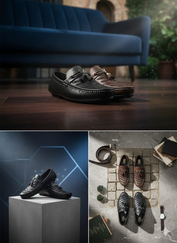Chevron Classic Tassel Loafers – Luxe Edition - Image 4