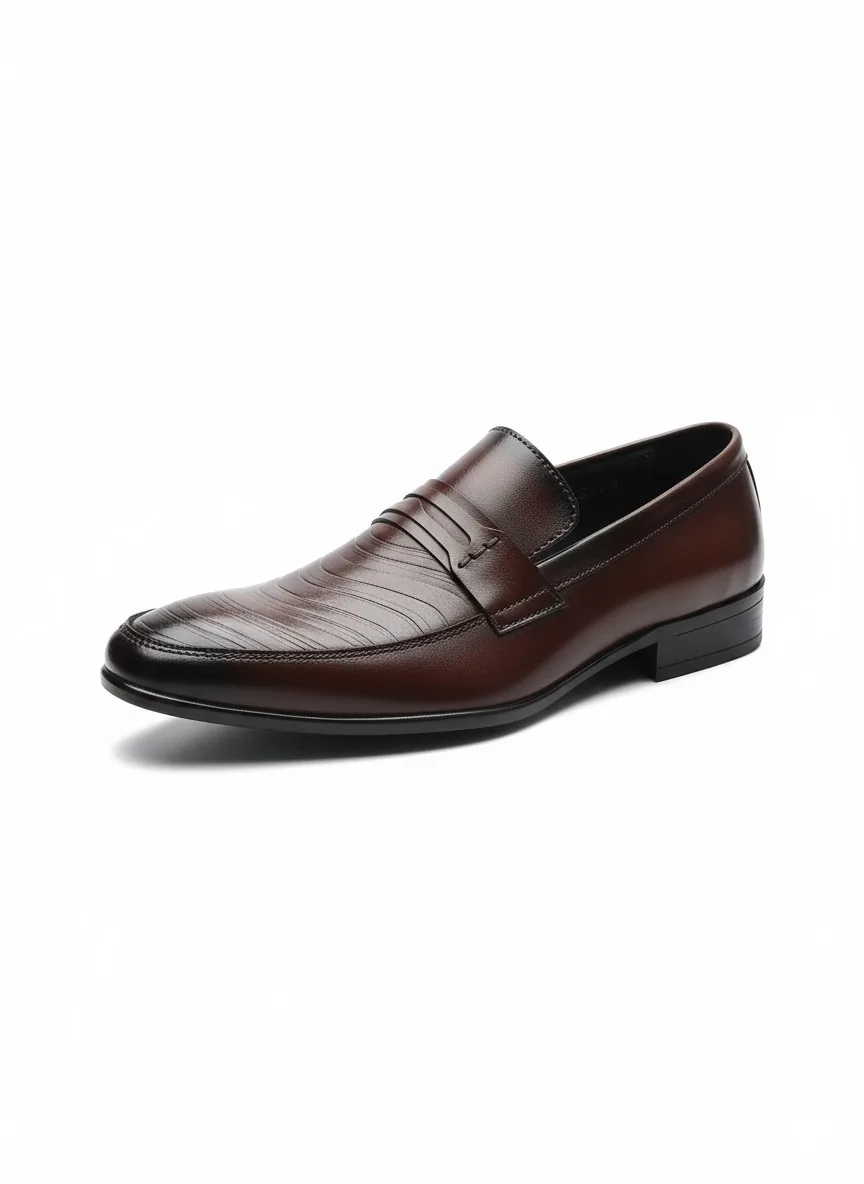 Gentleman's Luxe Leather Loafers – Classic Edition - Image 3